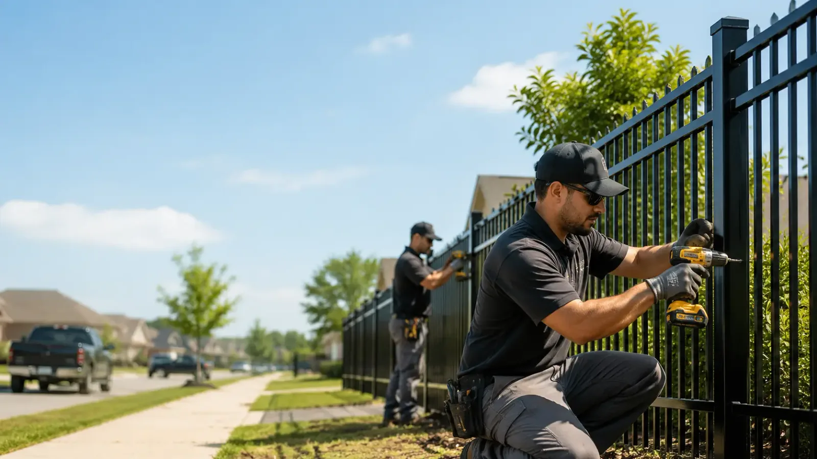 Metal Fence Installation in Bland, VA